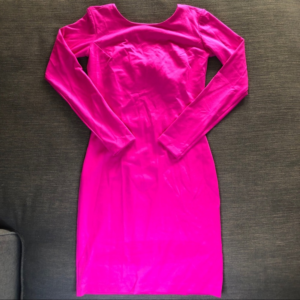 Amanda  Uprichard Pink Sheath Dress